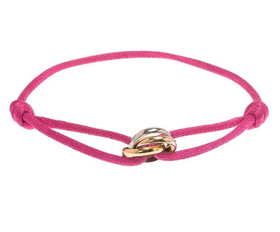 Infinity Cord Bracelet Adjustable Symbol Jewelry