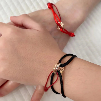 Infinity Cord Bracelet Adjustable Symbol Jewelry