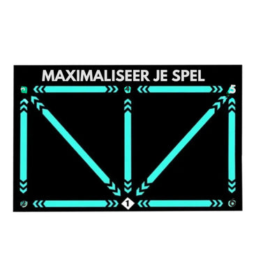 Interactive LED Soccer Training Mat for Footwork Practice