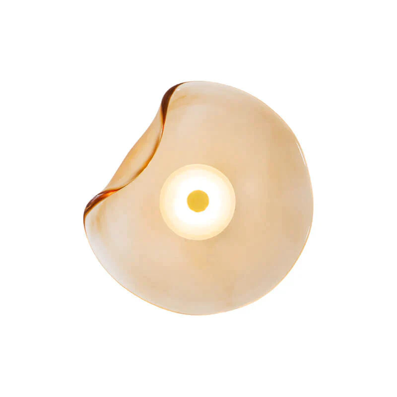 Modern LED Glass Wall Sconce Light