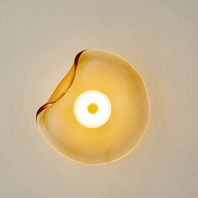 Modern LED Glass Wall Sconce Light