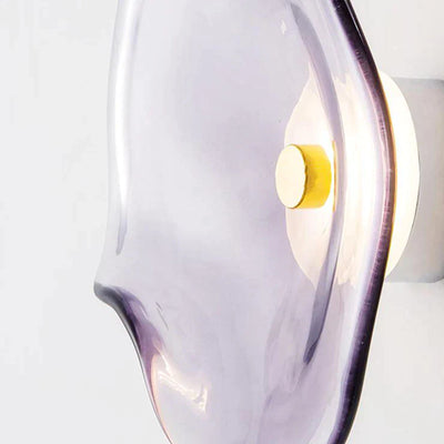Modern LED Glass Wall Sconce Light