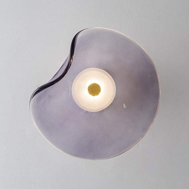Modern LED Glass Wall Sconce Light