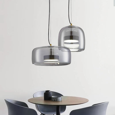 Modern Glass Hotel-Style Pendant Light
