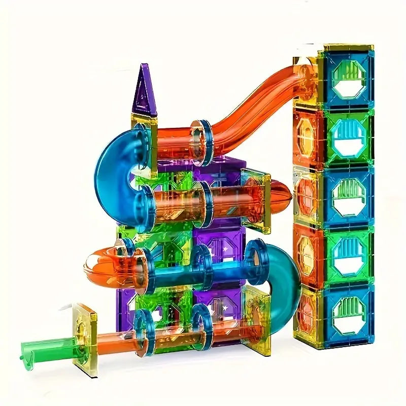 69-Piece Magnetic Building Blocks Set with LED – Twilight & Co
