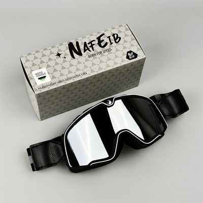 Vintage Motorcycle Goggles for Men Windproof Retro Style