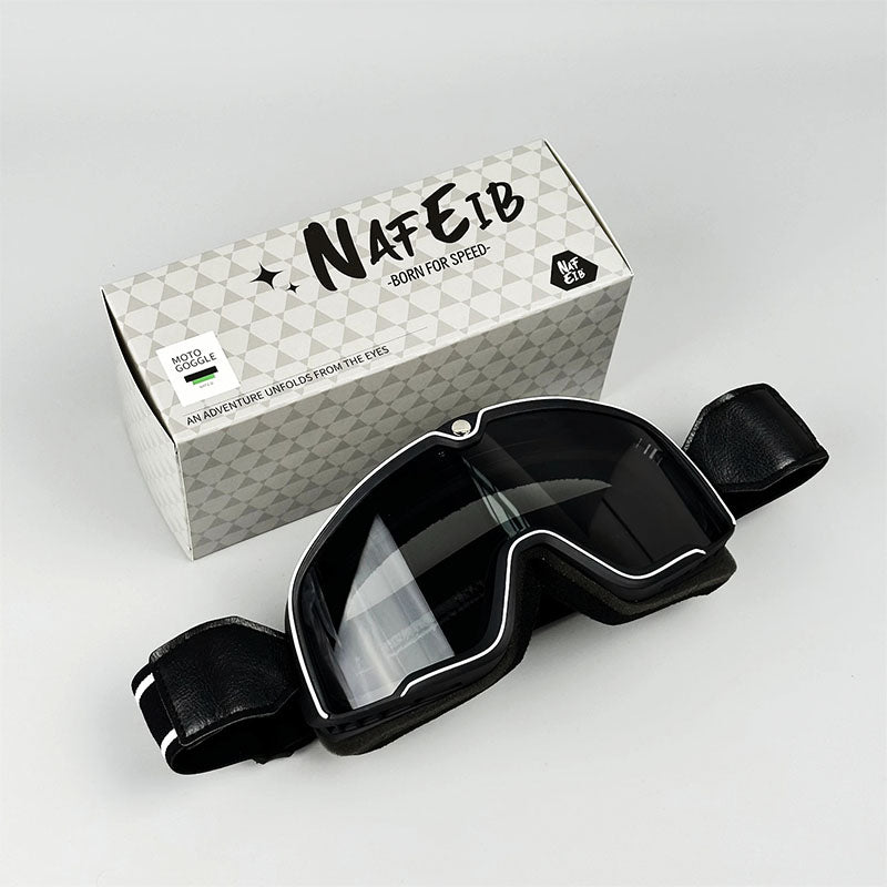 Vintage Motorcycle Goggles for Men Windproof Retro Style