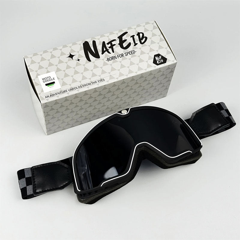 Vintage Motorcycle Goggles for Men Windproof Retro Style