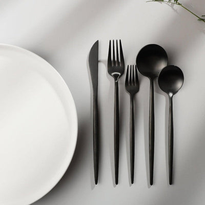 Minimalist Stainless Steel Cutlery Set