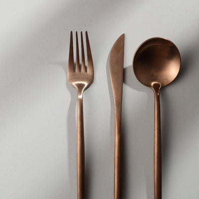 Minimalist Stainless Steel Cutlery Set