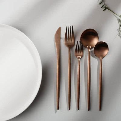 Minimalist Stainless Steel Cutlery Set