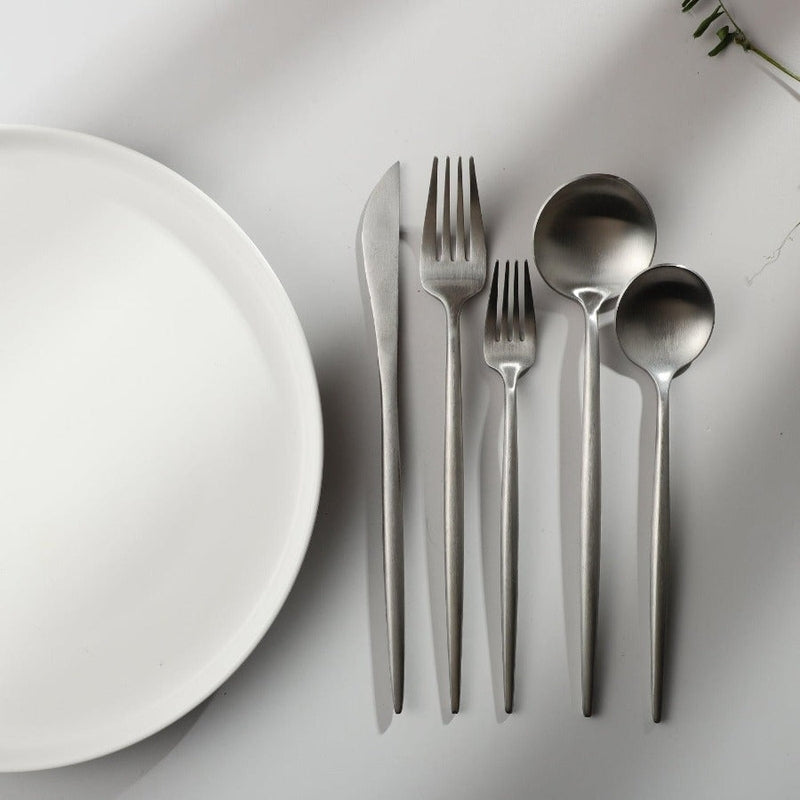 Minimalist Stainless Steel Cutlery Set