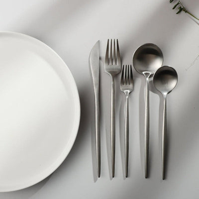 Minimalist Stainless Steel Cutlery Set