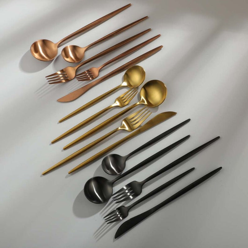 Minimalist Stainless Steel Cutlery Set