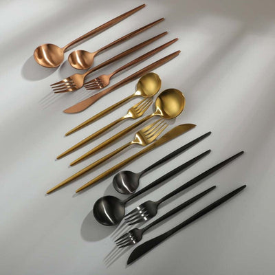 Minimalist Stainless Steel Cutlery Set
