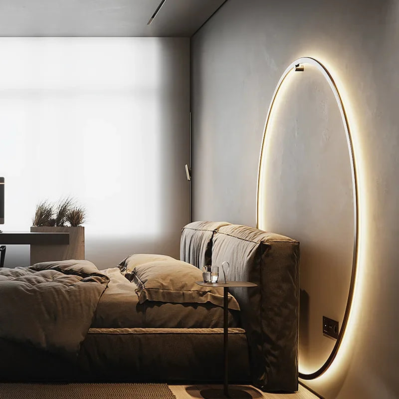AuraRing - Minimal Round Wall Lamp