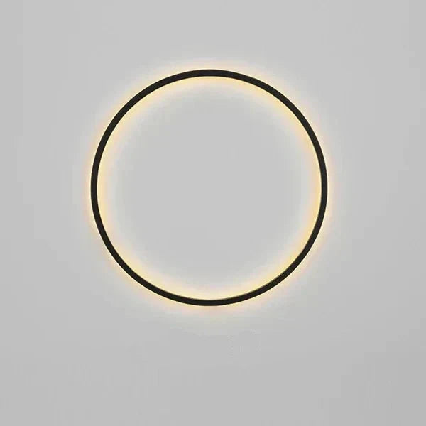 AuraRing - Minimal Round Wall Lamp