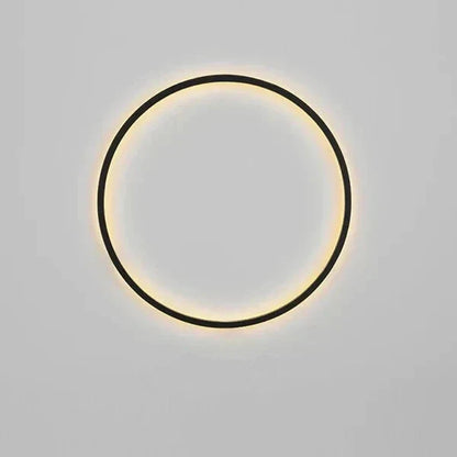 AuraRing - Minimal Round Wall Lamp