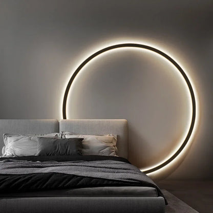 AuraRing - Minimal Round Wall Lamp