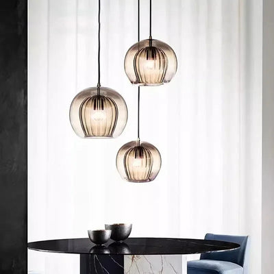 Modern Glass Pendant Light for Dining Room