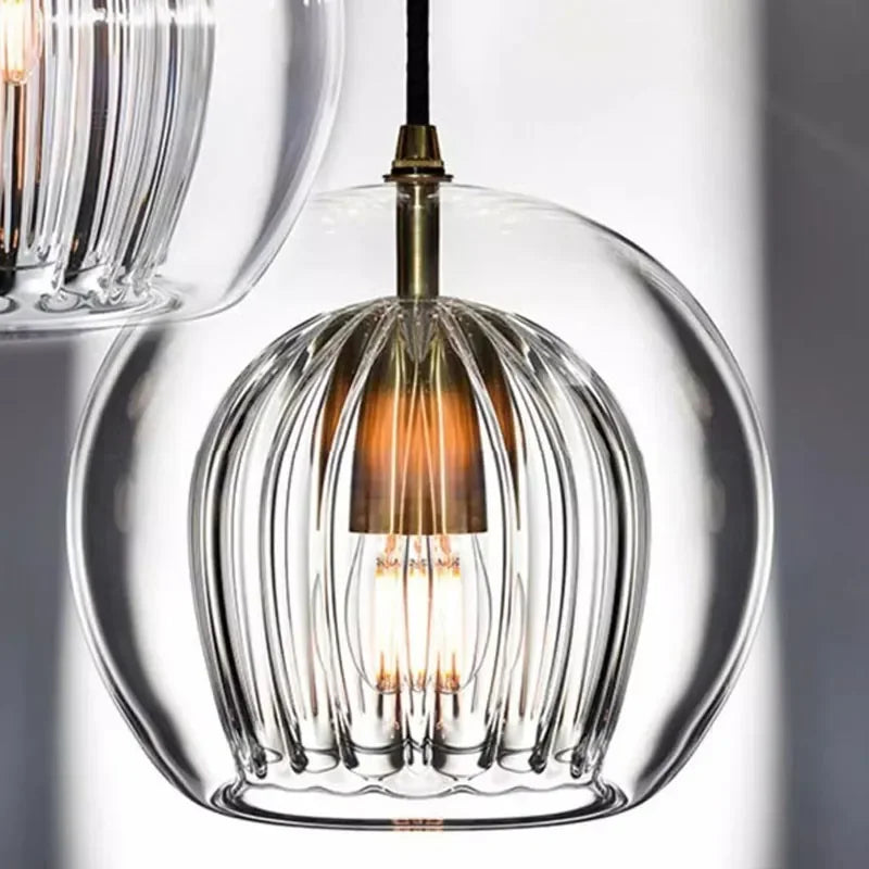 Modern Glass Pendant Light for Dining Room