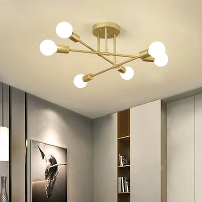 Modern LED Ceiling Light, 70cm Round Fixture