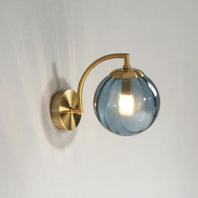 LuxeCrystal – Modern Glass Wall Lamp