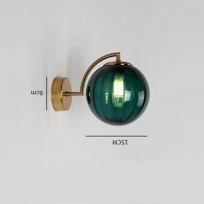 LuxeCrystal – Modern Glass Wall Lamp