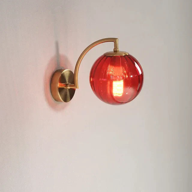 LuxeCrystal – Modern Glass Wall Lamp