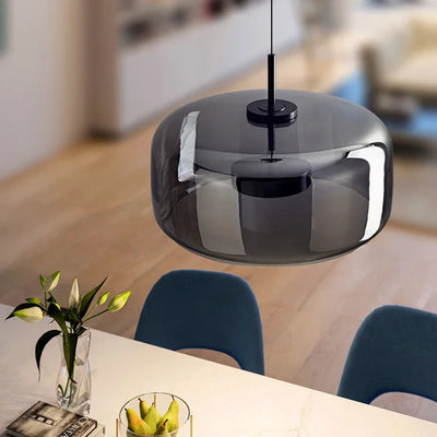 Modern Glass Dome LED Chandelier Light