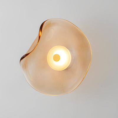 Modern LED Glass Wall Sconce Light