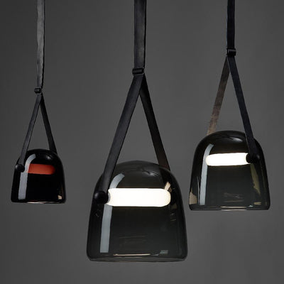 Mona Minimalist LED Pendant Light – Modern Glass Design