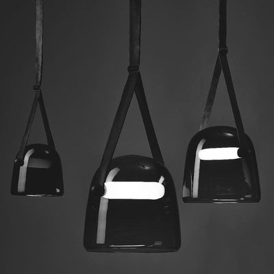 Mona Minimalist LED Pendant Light – Modern Glass Design