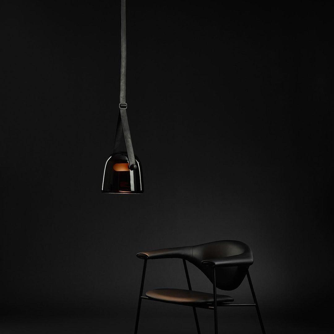 Mona Minimalist LED Pendant Light – Modern Glass Design