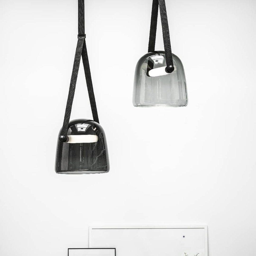 Mona Minimalist LED Pendant Light – Modern Glass Design