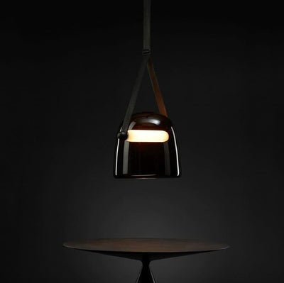 Mona Minimalist LED Pendant Light – Modern Glass Design