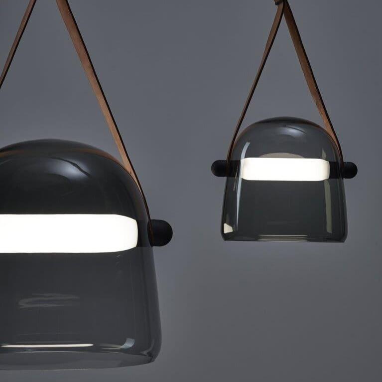 Mona Minimalist LED Pendant Light – Modern Glass Design