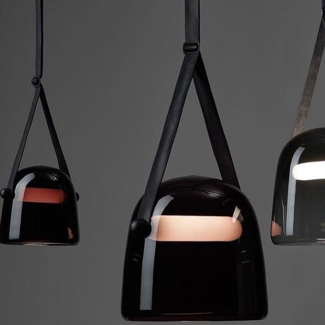 Mona Minimalist LED Pendant Light – Modern Glass Design