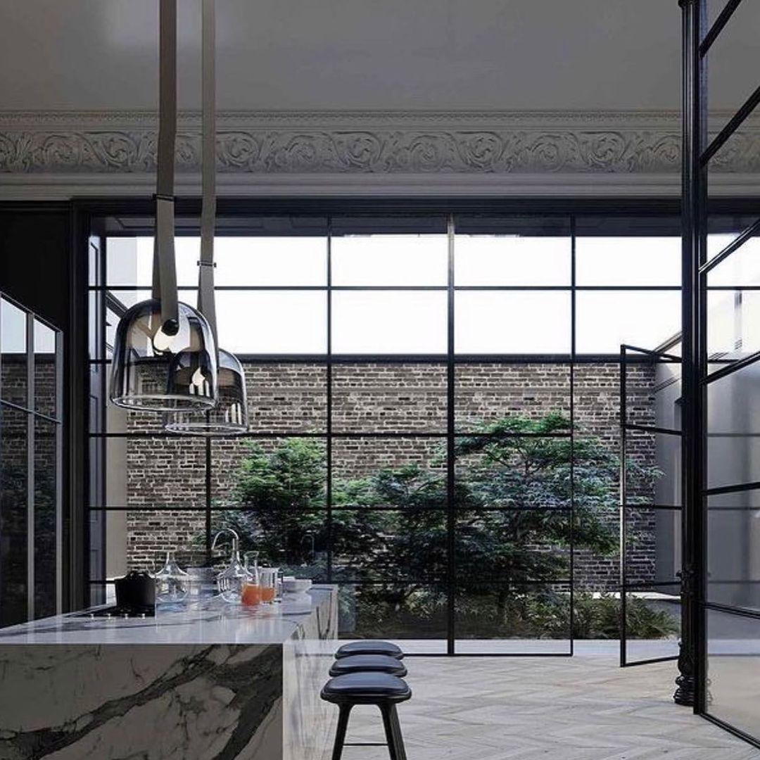 Mona Minimalist LED Pendant Light – Modern Glass Design