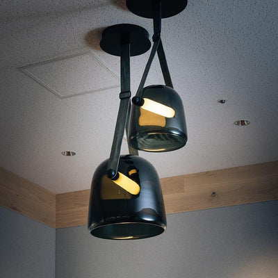Mona Minimalist LED Pendant Light – Modern Glass Design