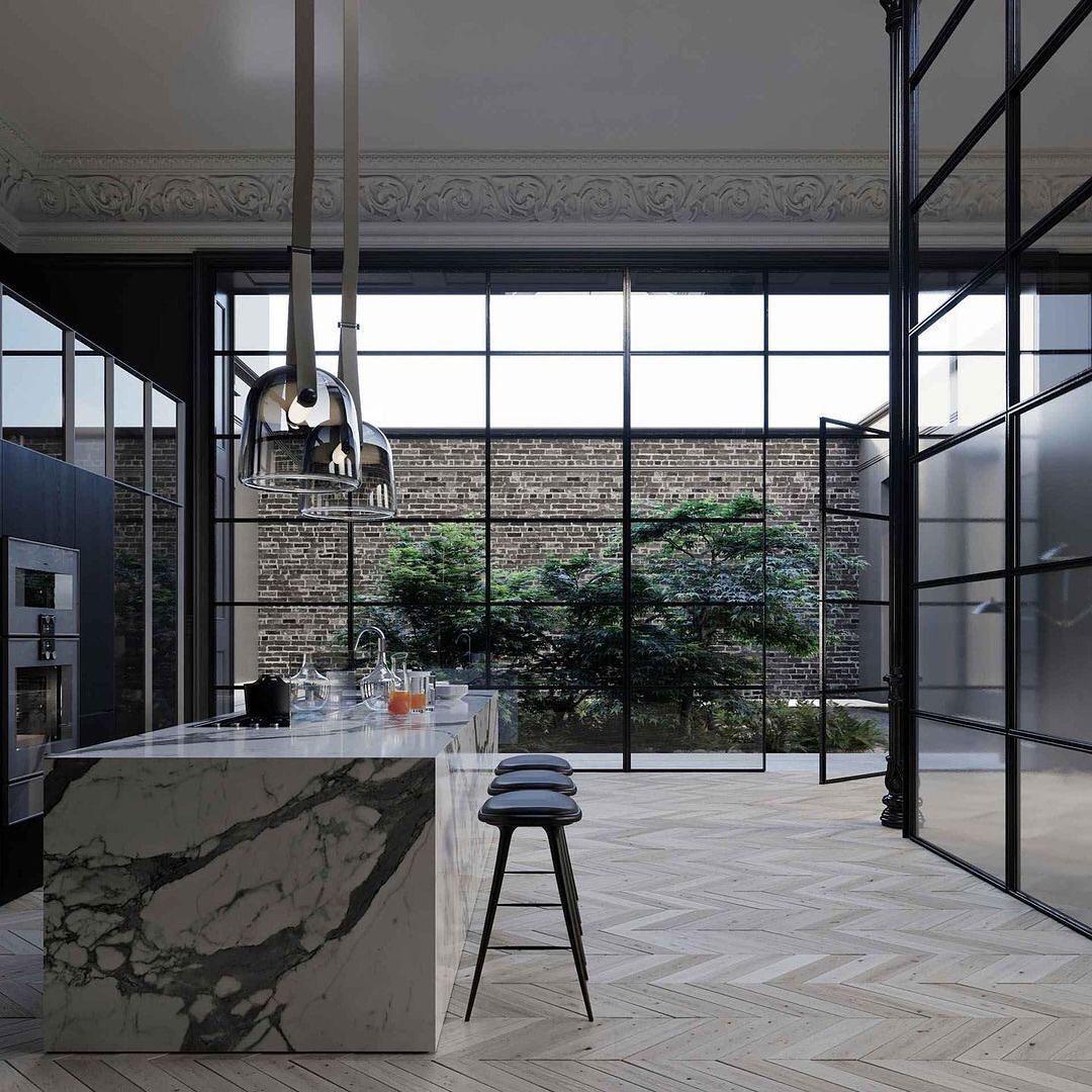 Mona Minimalist LED Pendant Light – Modern Glass Design