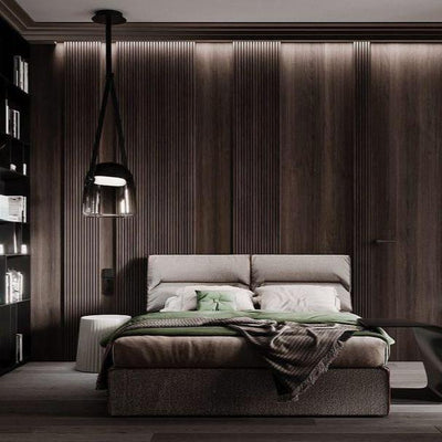 Mona Minimalist LED Pendant Light – Modern Glass Design