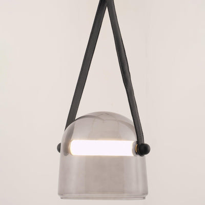 Mona Minimalist LED Pendant Light – Modern Glass Design