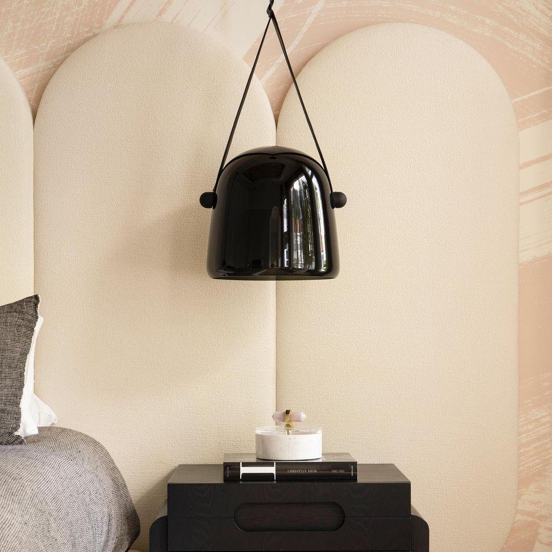 Mona Minimalist LED Pendant Light – Modern Glass Design