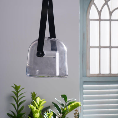 Mona Minimalist LED Pendant Light – Modern Glass Design