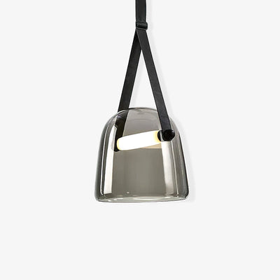 Mona Minimalist LED Pendant Light – Modern Glass Design