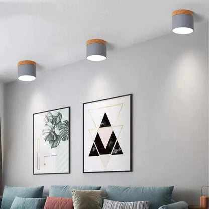 Nordic Style Cylinder LED Hallway Ceiling Lights