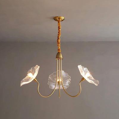 Murano Glass Flower Chandelier Light Fixture