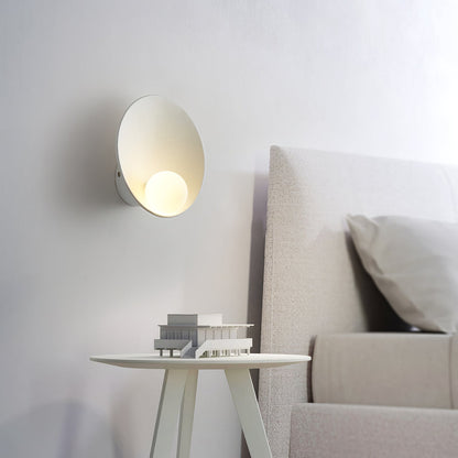 LumaSphere – Round Nordic Wall Lamp for Contemporary Atmosphere