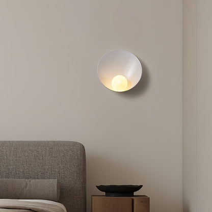 LumaSphere – Round Nordic Wall Lamp for Contemporary Atmosphere